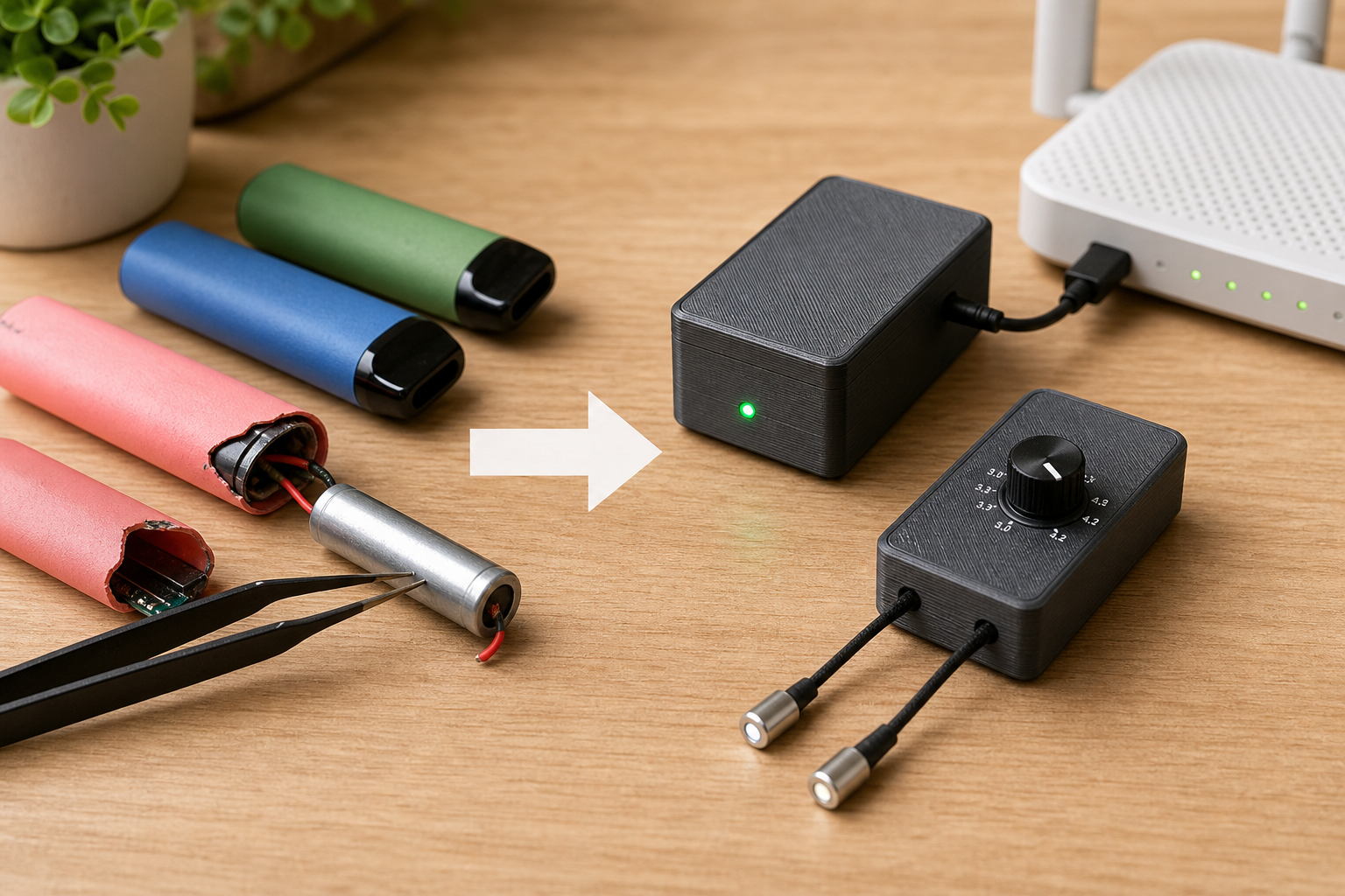 Disposable Vapes Are Free Batteries